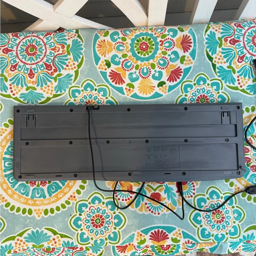 Logitech Black K120 Wired Keyboard
